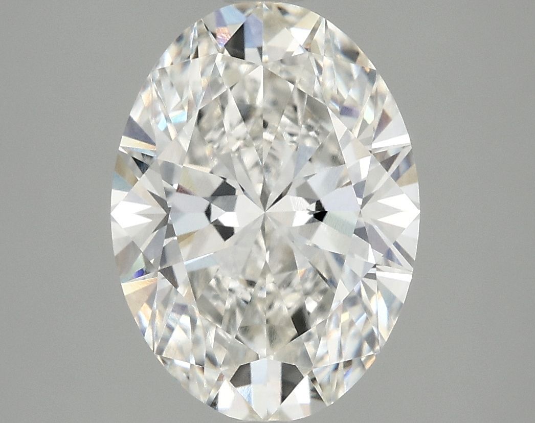 3.90 ct. oval Lab Grown Diamond front image