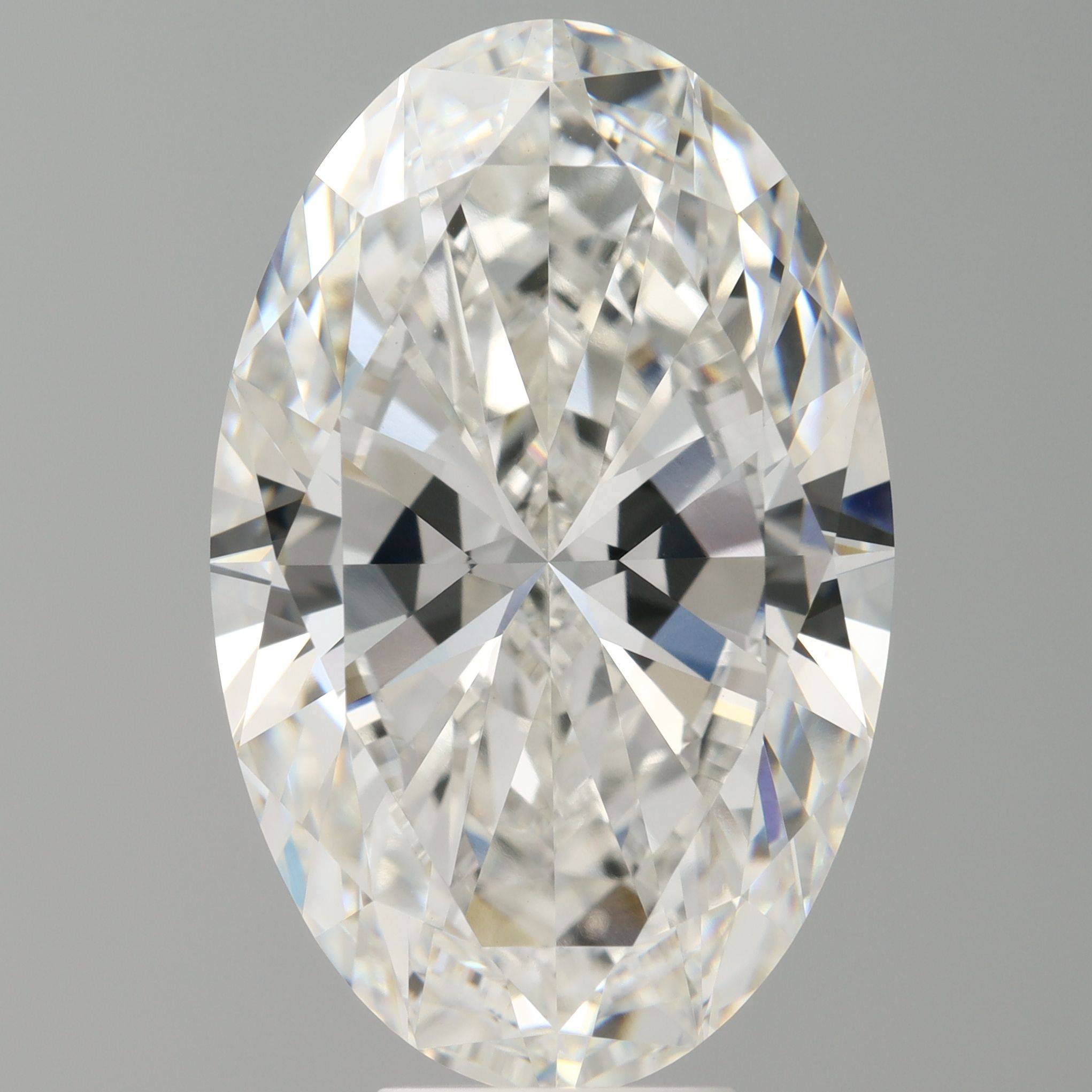 9.03 ct. oval Lab Grown Diamond front image