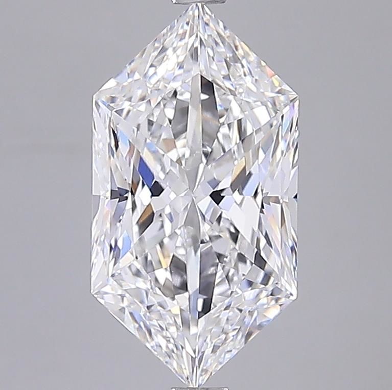 3.58 ct lab-grown Hexagonal Diamond
