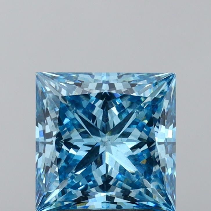3.02 ct. princess Lab Grown Diamond front image