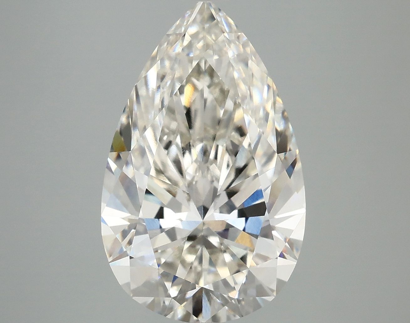 5.07 ct. pear Lab Grown Diamond front image