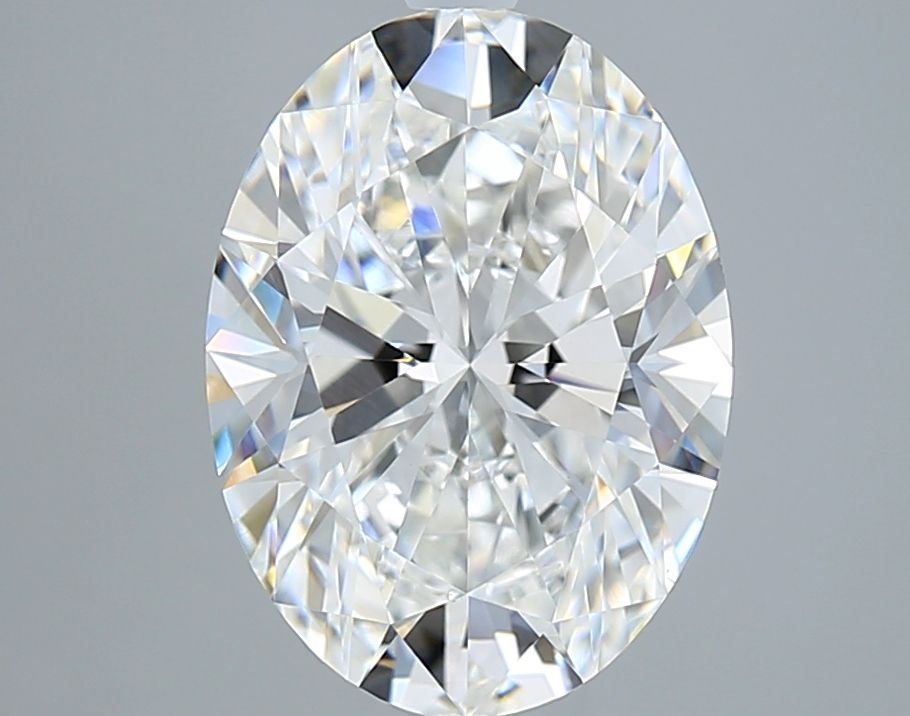 3.50 ct. oval Lab Grown Diamond front image