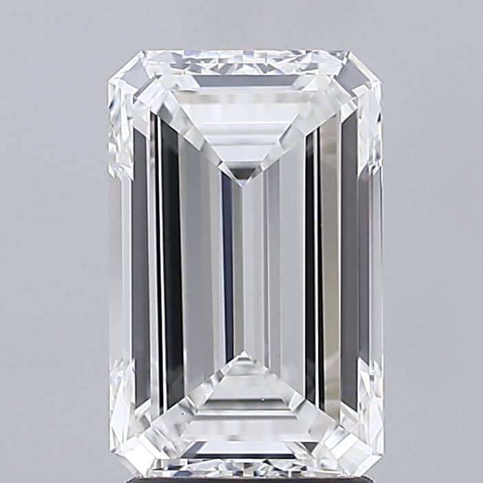 3 carat f VVS2 EX Cut IGI emerald diamond