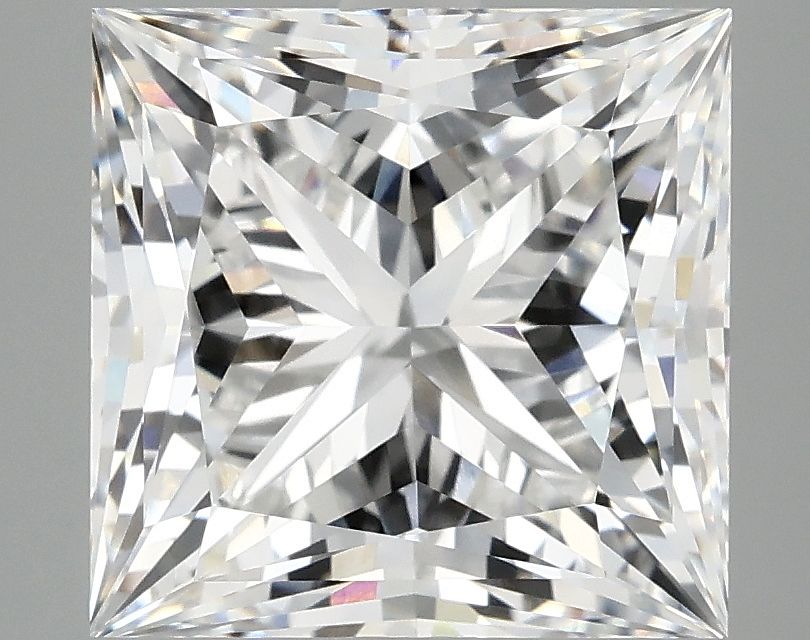 5.09 ct. princess Lab Grown Diamond front image