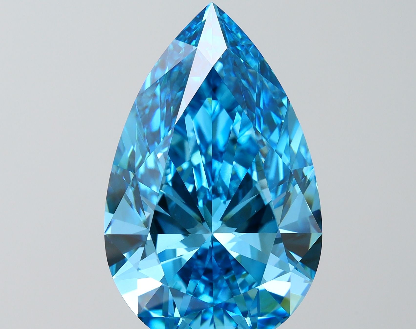 12.07 ct. pear Lab Grown Diamond front image