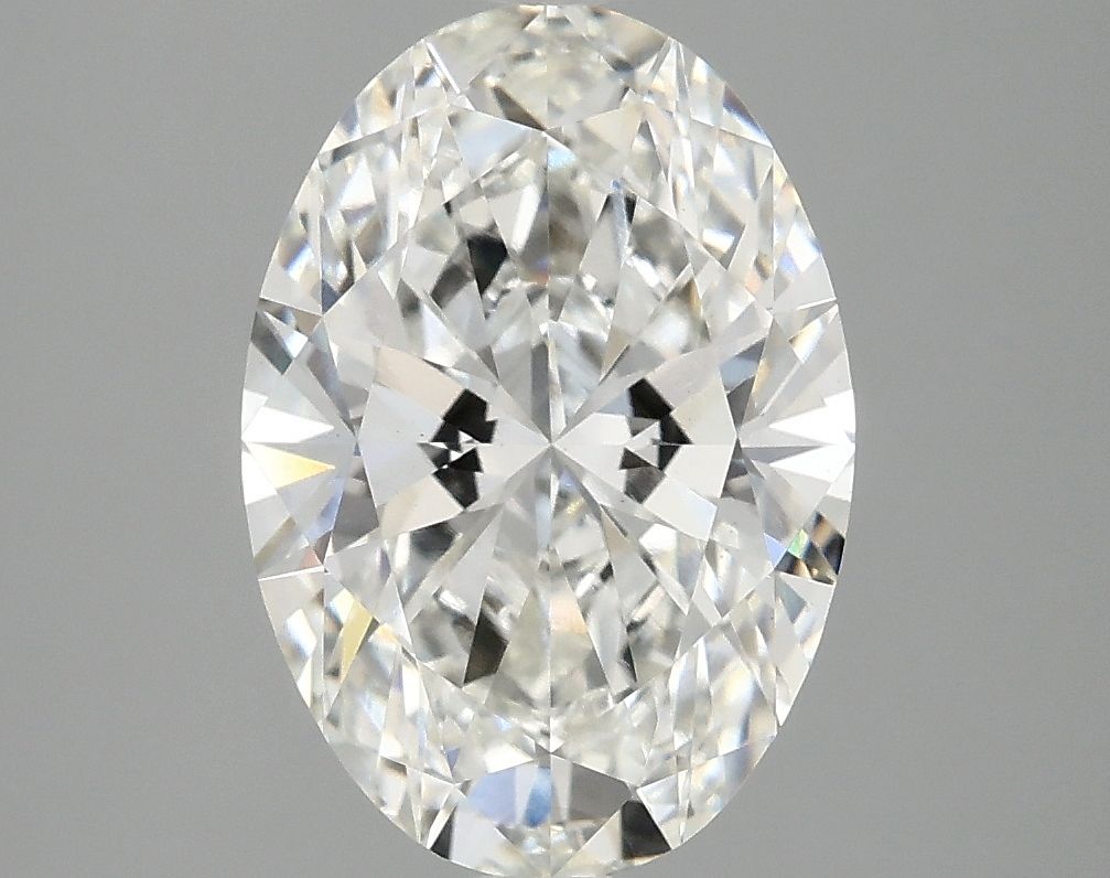 2.87 ct. oval Lab Grown Diamond front image
