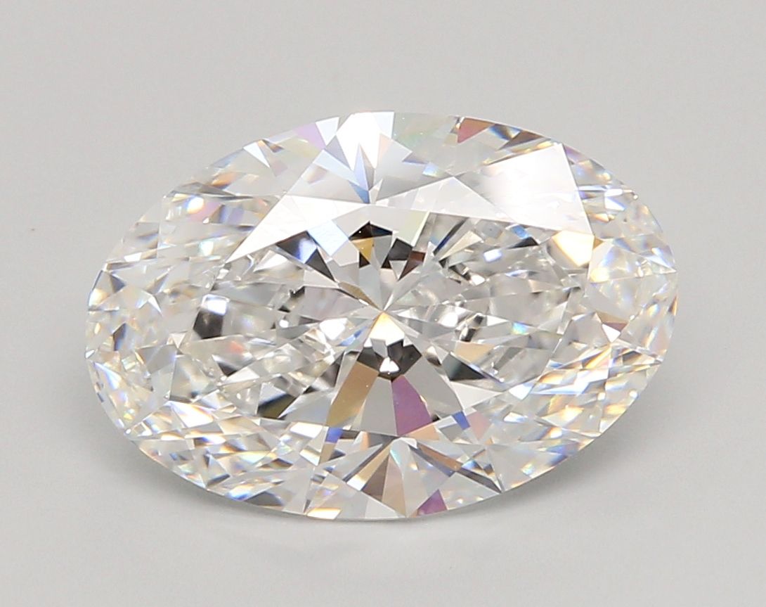 5.06 ct. oval Lab Grown Diamond front image