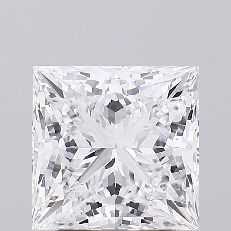 3.02 ct. princess Lab Grown Diamond front image