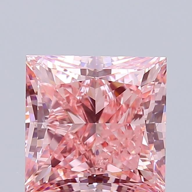 6.02 ct. princess Lab Grown Diamond front image