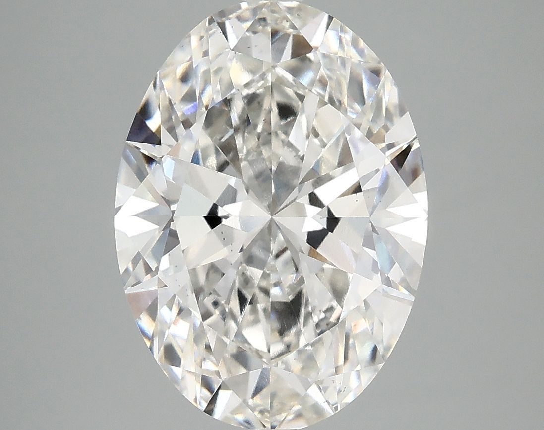 4.09 ct. oval Lab Grown Diamond front image