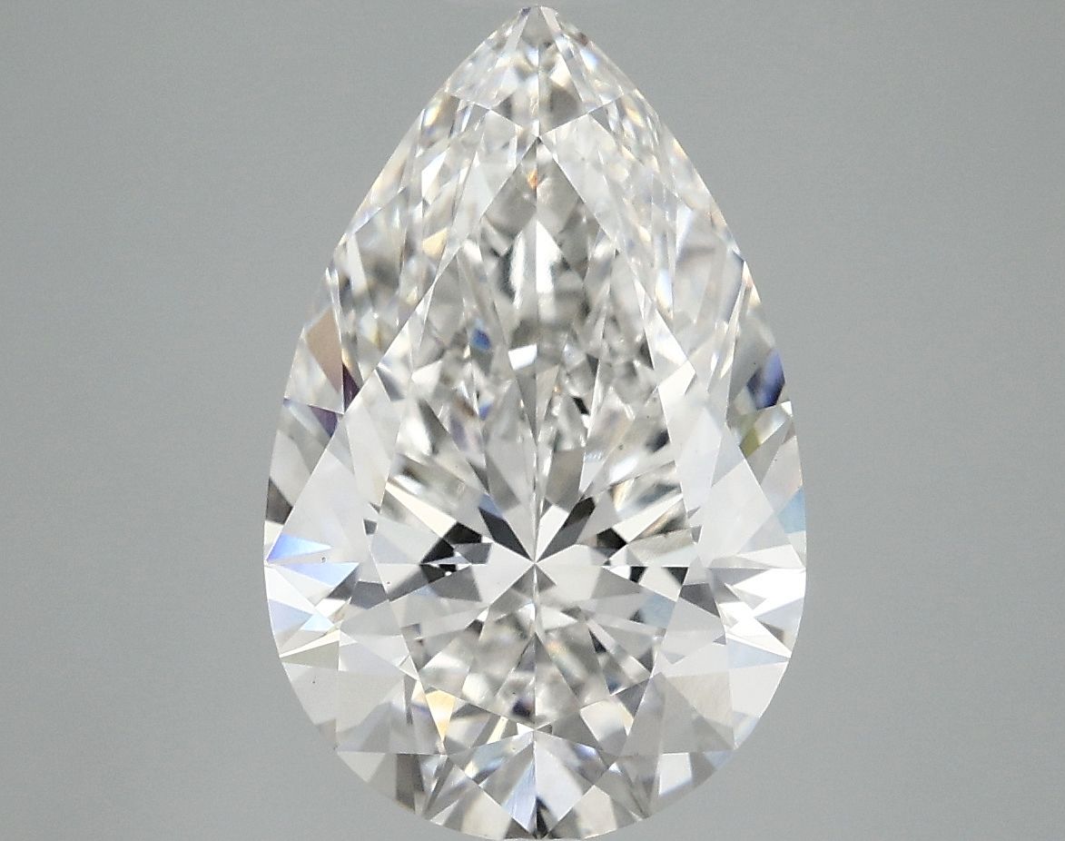 4.10 ct. pear Lab Grown Diamond front image