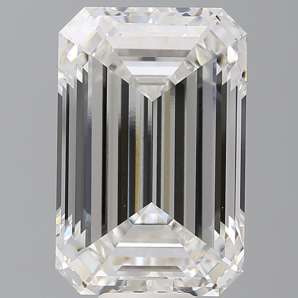 14.45 ct. emerald Lab Grown Diamond front image