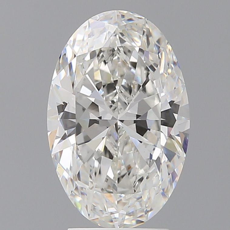 3.57 ct. oval Lab Grown Diamond front image