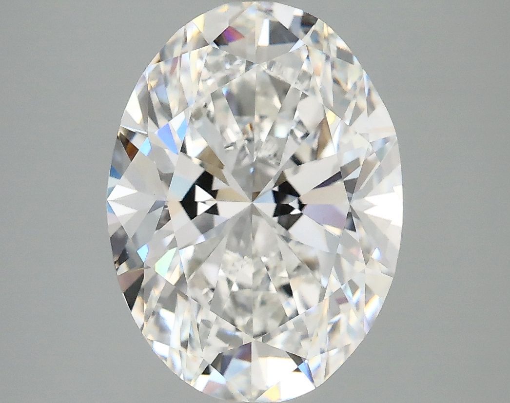 3.98 ct. oval Lab Grown Diamond front image