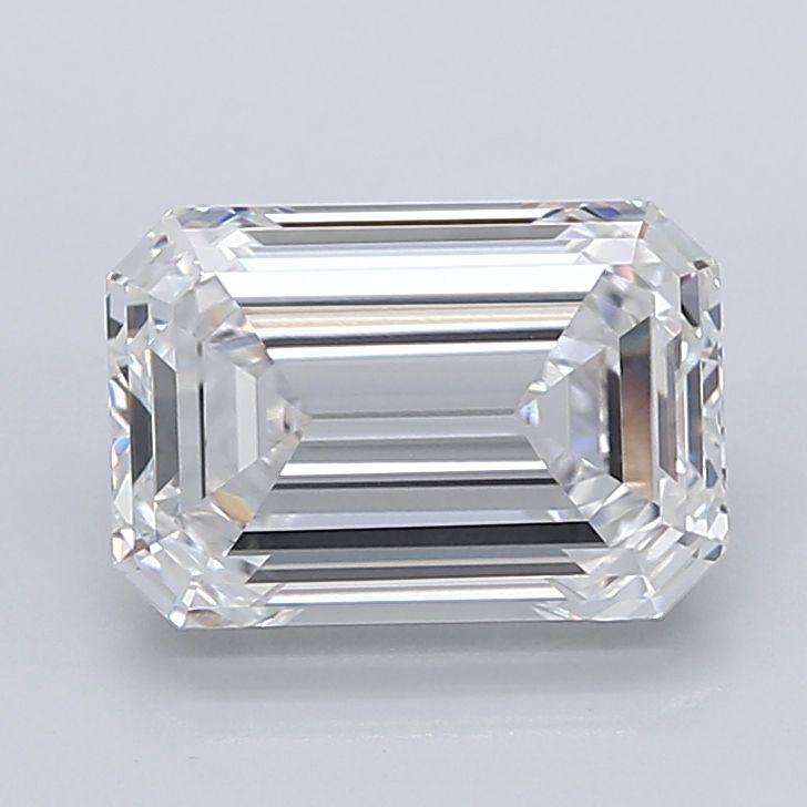 5.87 ct. emerald Lab Grown Diamond front image