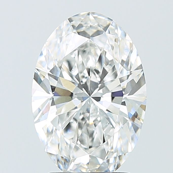 3.01 ct. oval Lab Grown Diamond front image