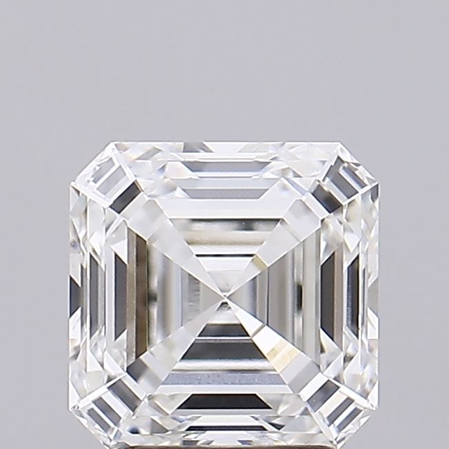 2.58 ct lab-grown Asscher Diamond