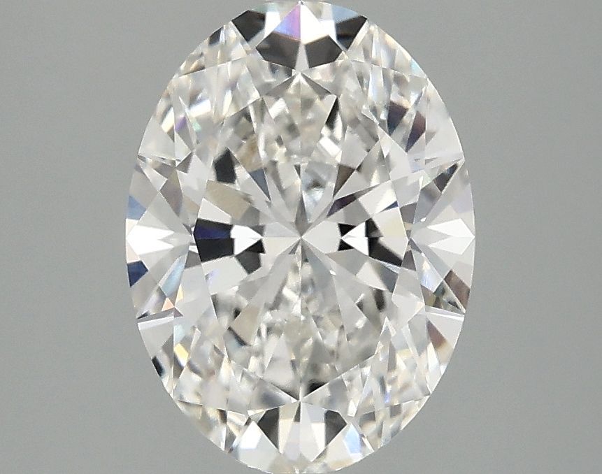 2.10 ct. oval Lab Grown Diamond front image