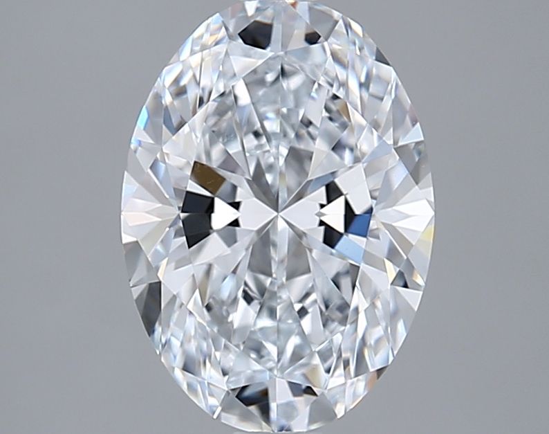2.01 ct. oval Lab Grown Diamond front image