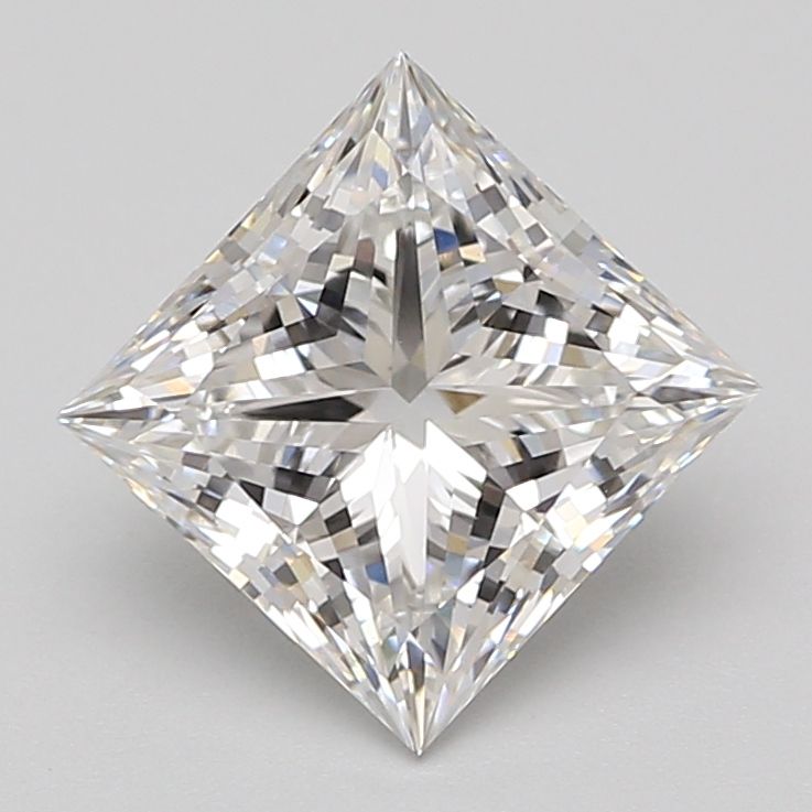 3.42 ct. princess Lab Grown Diamond front image
