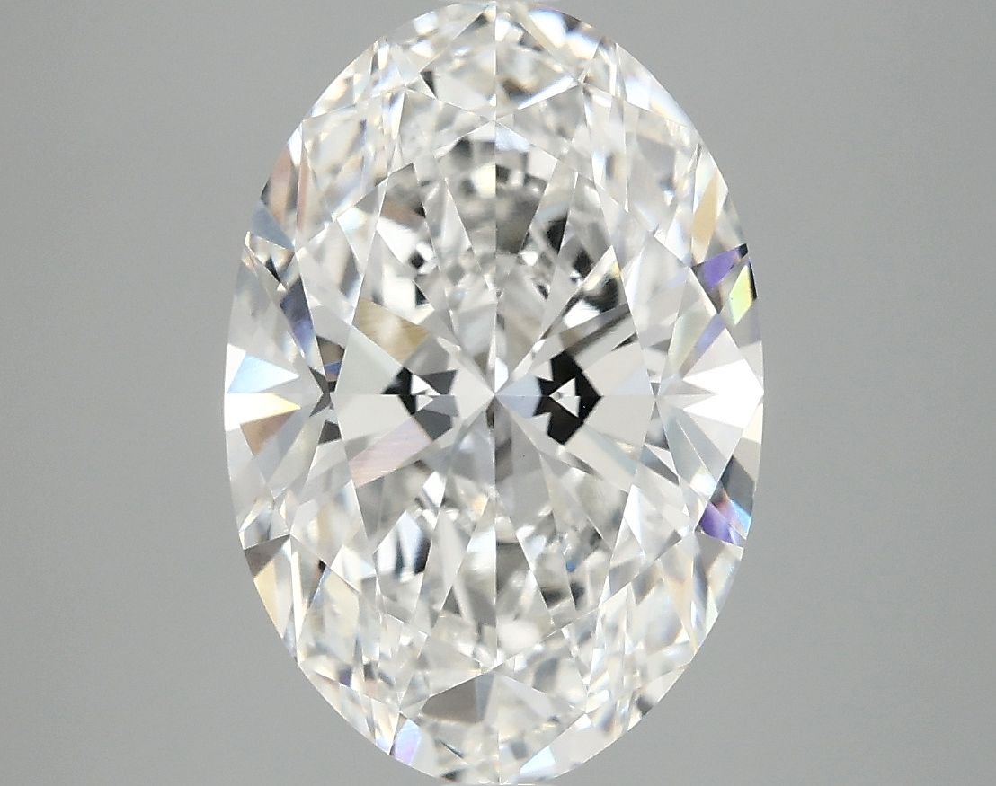 4.09 ct. oval Lab Grown Diamond front image