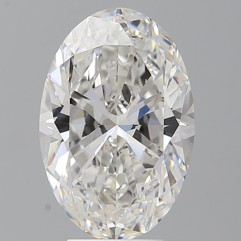 5.04 ct. oval Lab Grown Diamond front image
