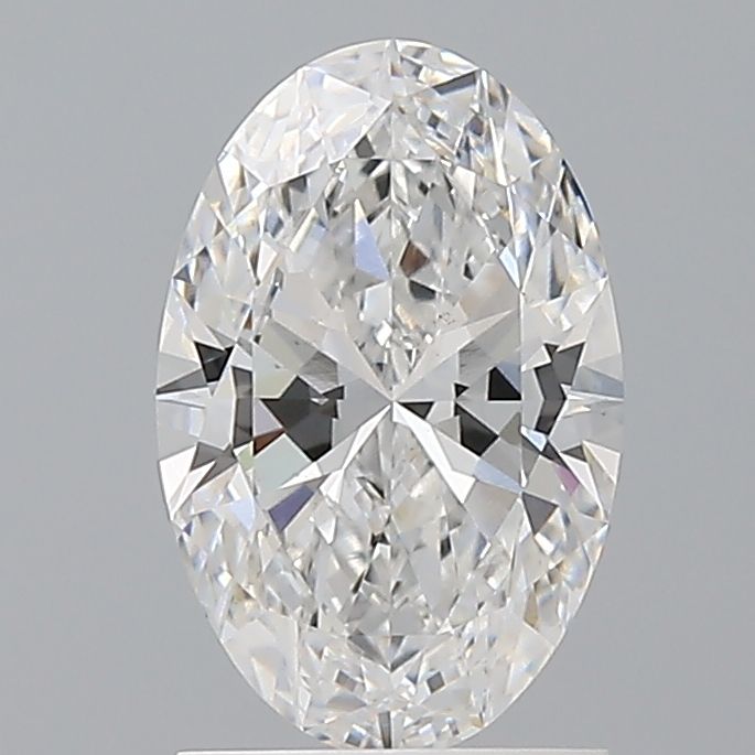 1.56 ct. oval Lab Grown Diamond front image