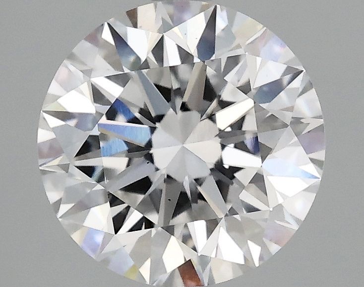 2.56 ct. round Lab Grown Diamond front image