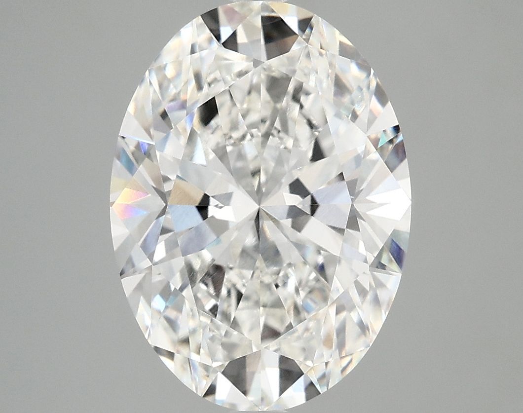 3.76 ct. oval Lab Grown Diamond front image