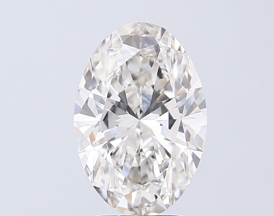 3.08 ct. oval Lab Grown Diamond front image