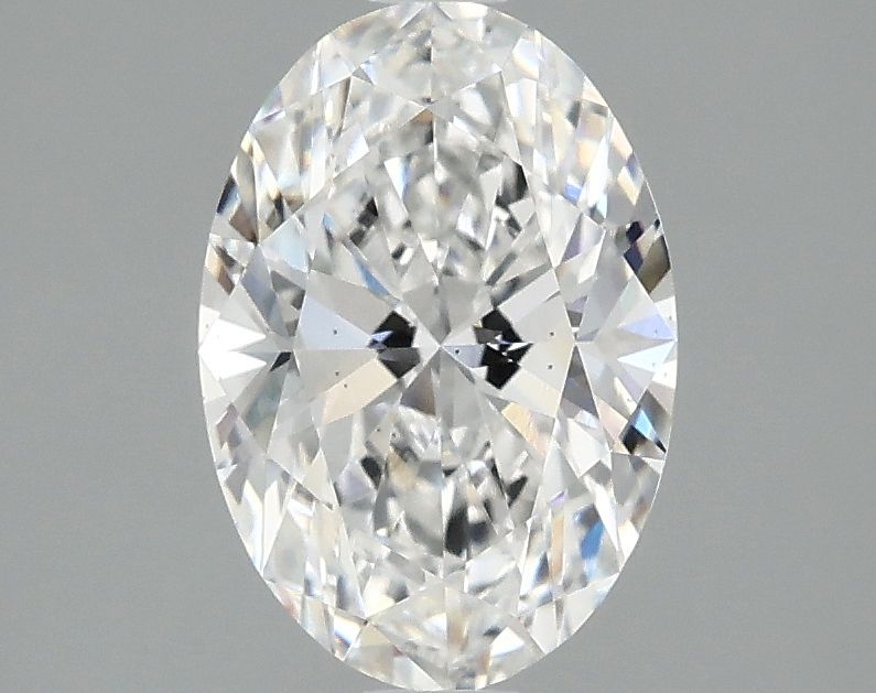1.65 ct. oval Lab Grown Diamond front image