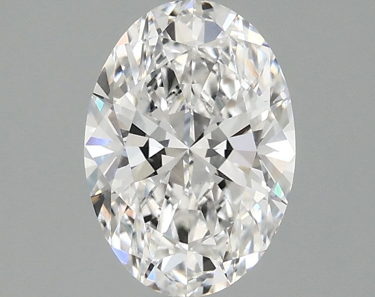 1.38 ct. oval Lab Grown Diamond front image