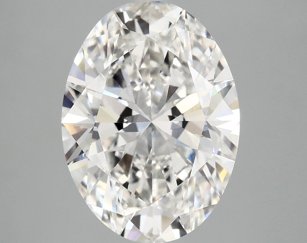 4.05 ct. oval Lab Grown Diamond front image