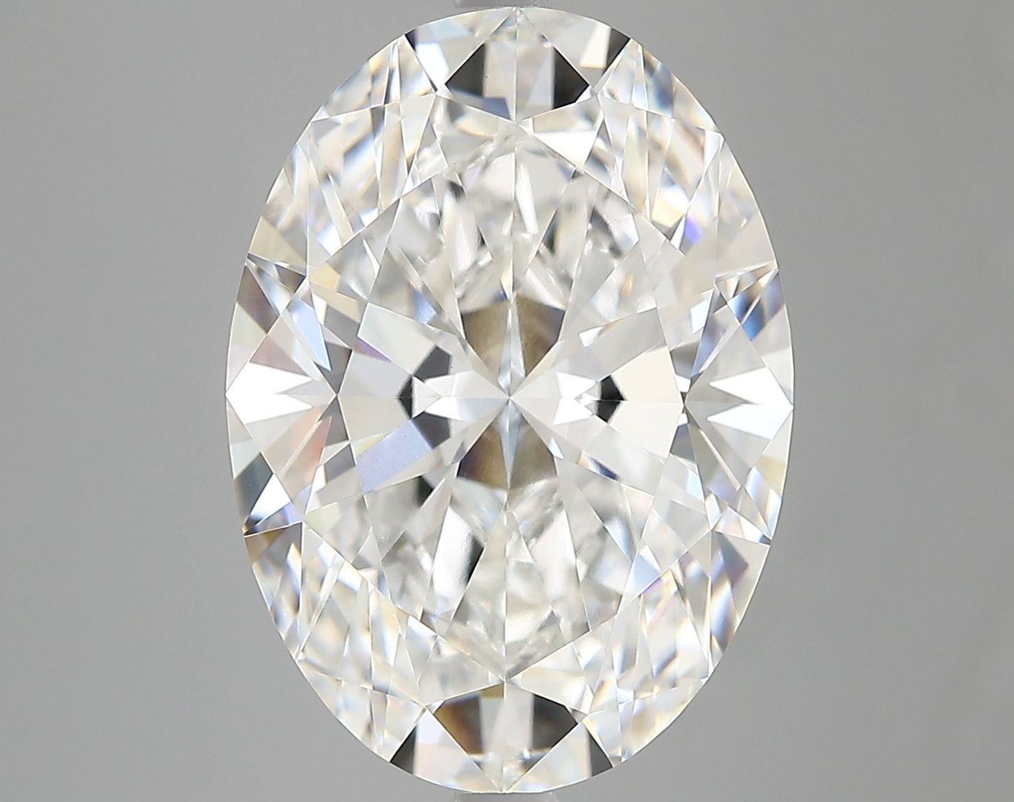 6.55 ct. oval Lab Grown Diamond front image
