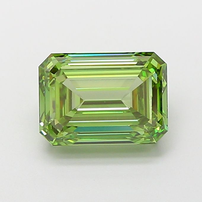3.02 ct. emerald Lab Grown Diamond front image