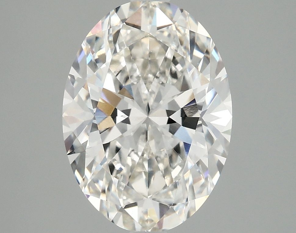 3.10 ct. oval Lab Grown Diamond front image
