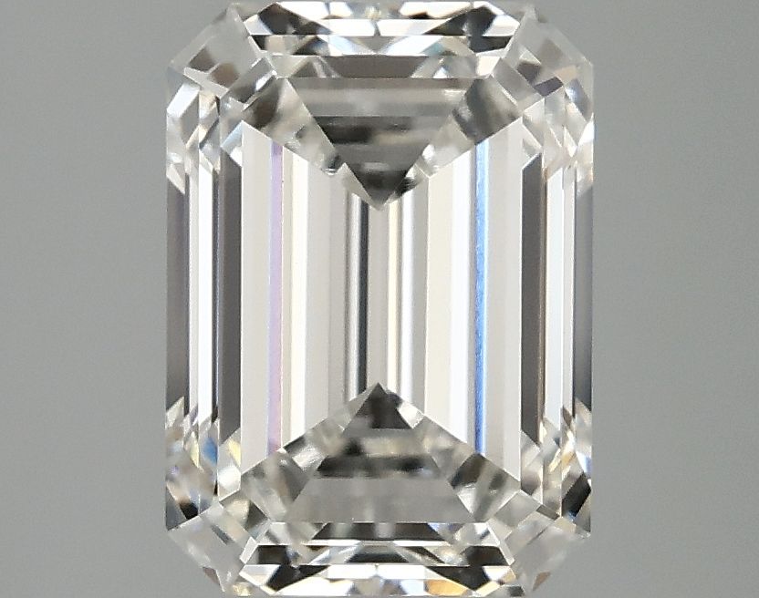 3.04 ct. emerald Lab Grown Diamond front image