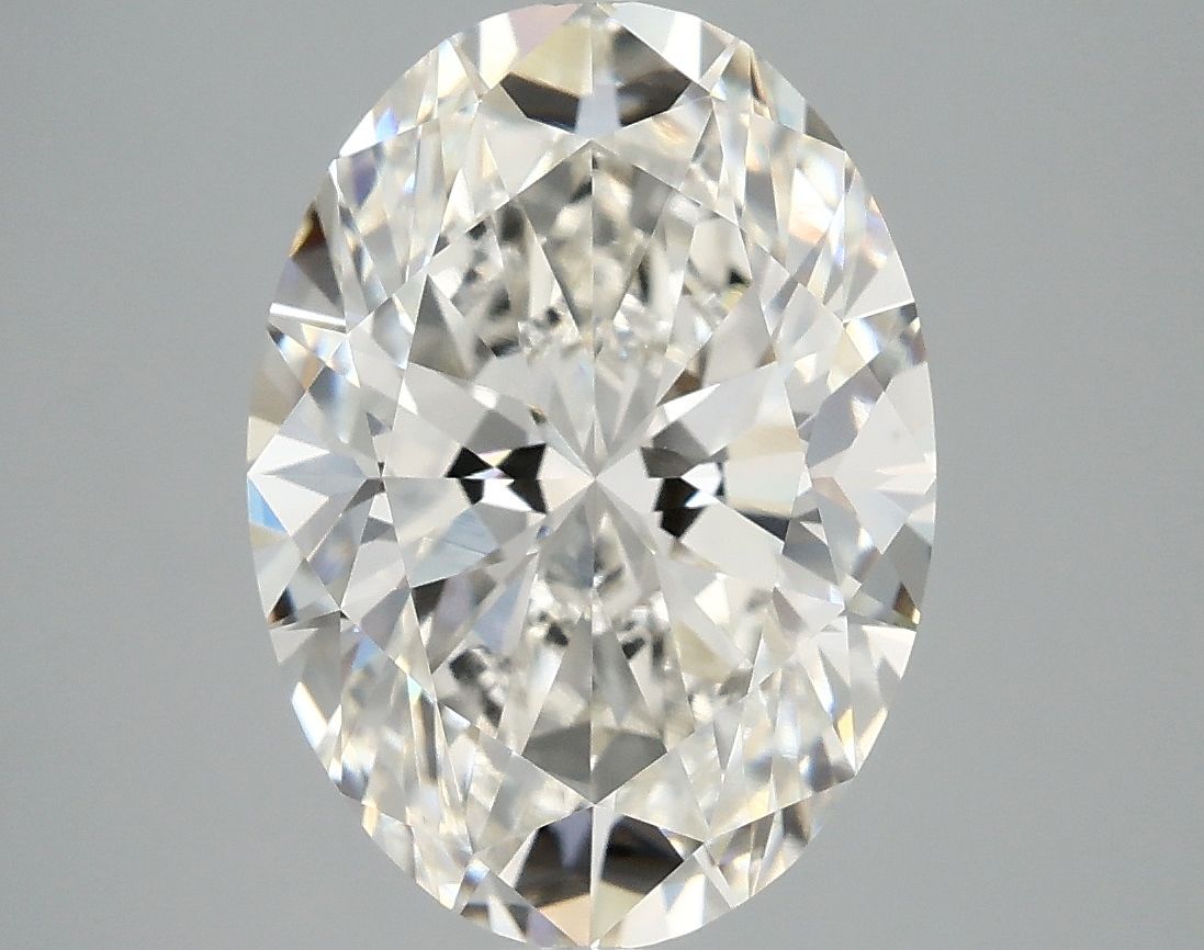 4.07 ct. oval Lab Grown Diamond front image