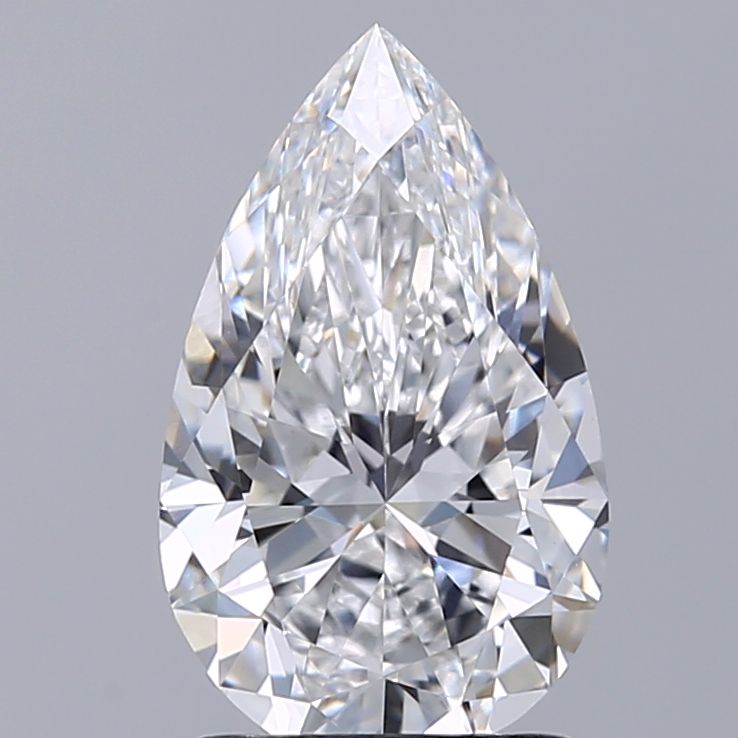 1.64 ct. pear Lab Grown Diamond front image