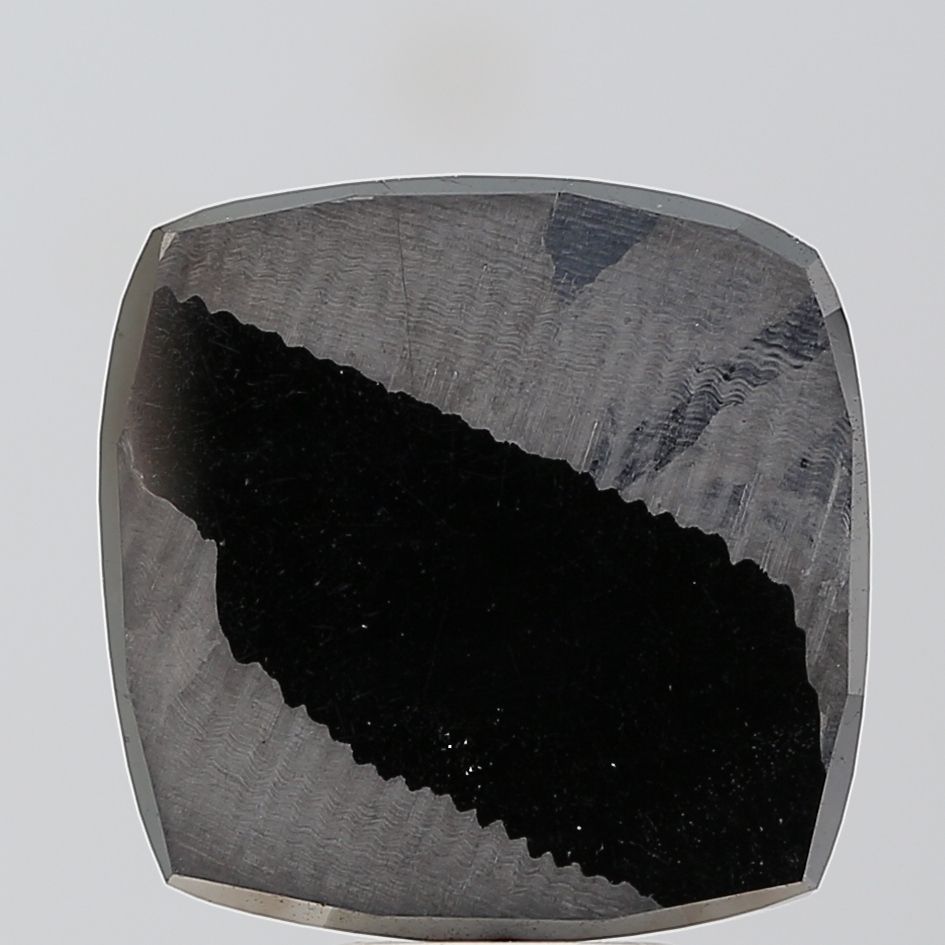 8.22 Carat Cushion brilliant Diamond Black VVS1
