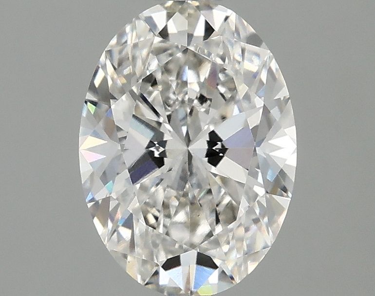 1.59 ct. oval Lab Grown Diamond front image