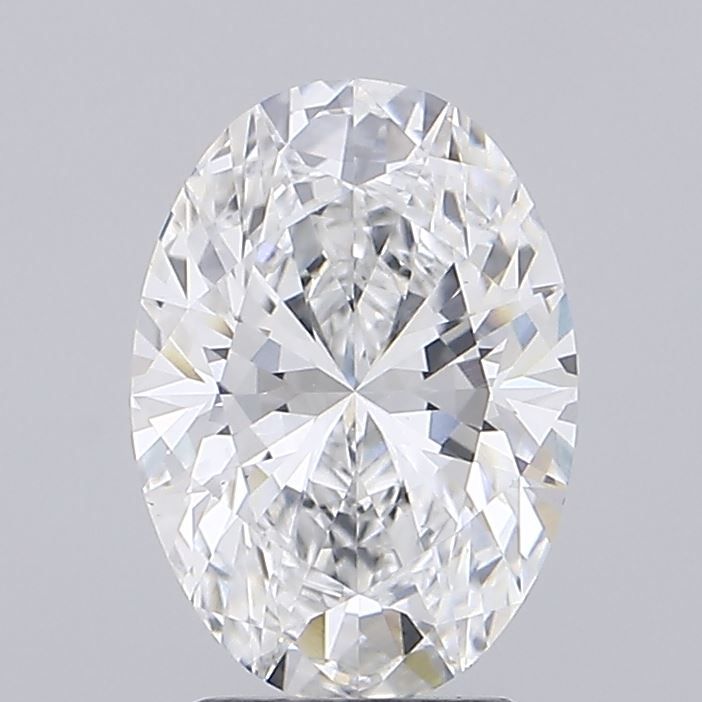 2.67 ct. oval Lab Grown Diamond front image