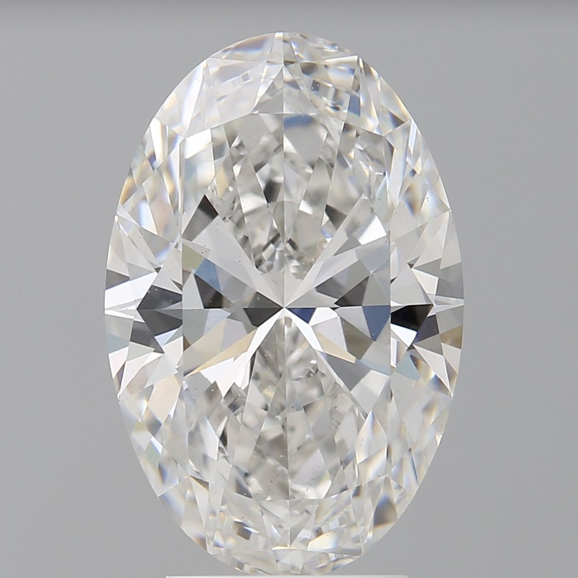 4.06 ct. oval Lab Grown Diamond front image