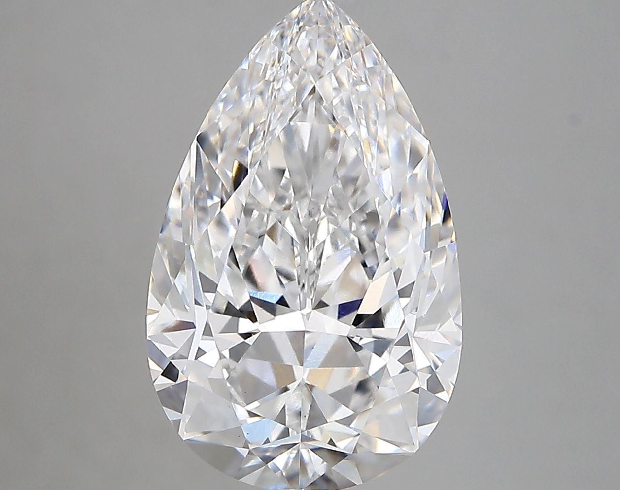 4.61 ct. pear Lab Grown Diamond front image