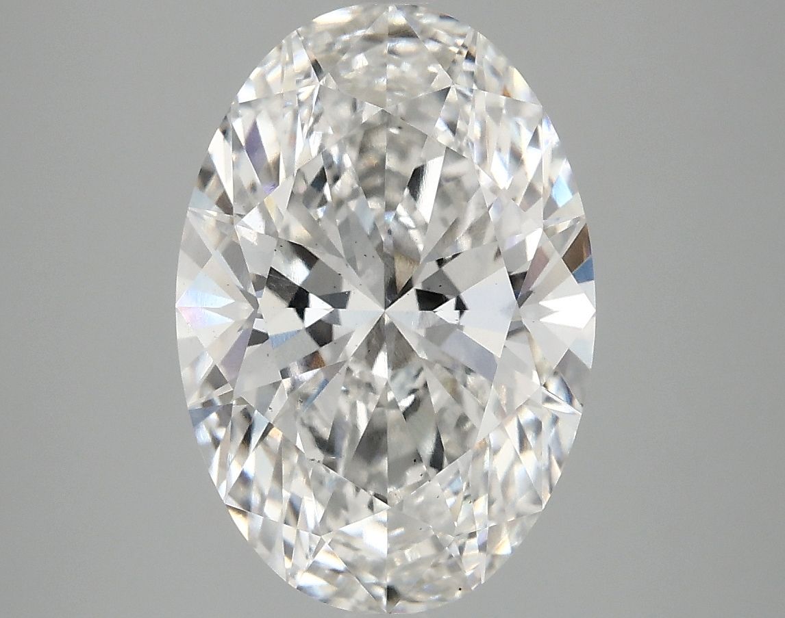4.10 ct. oval Lab Grown Diamond front image