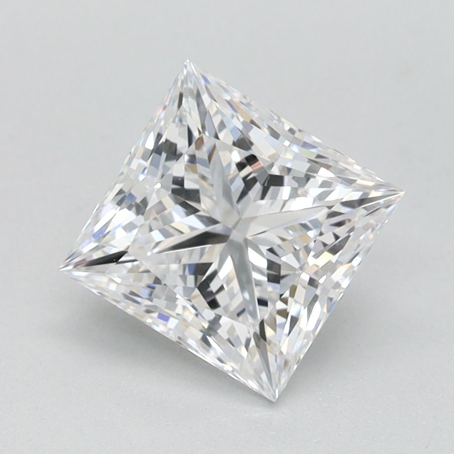 1.28 ct. princess Lab Grown Diamond front image