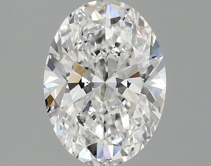 1.10 ct. oval Lab Grown Diamond front image
