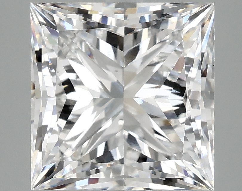 4.92 ct. princess Lab Grown Diamond front image