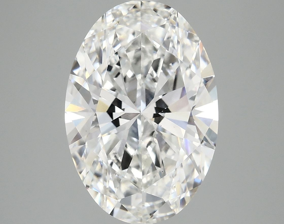 4.09 ct. oval Lab Grown Diamond front image