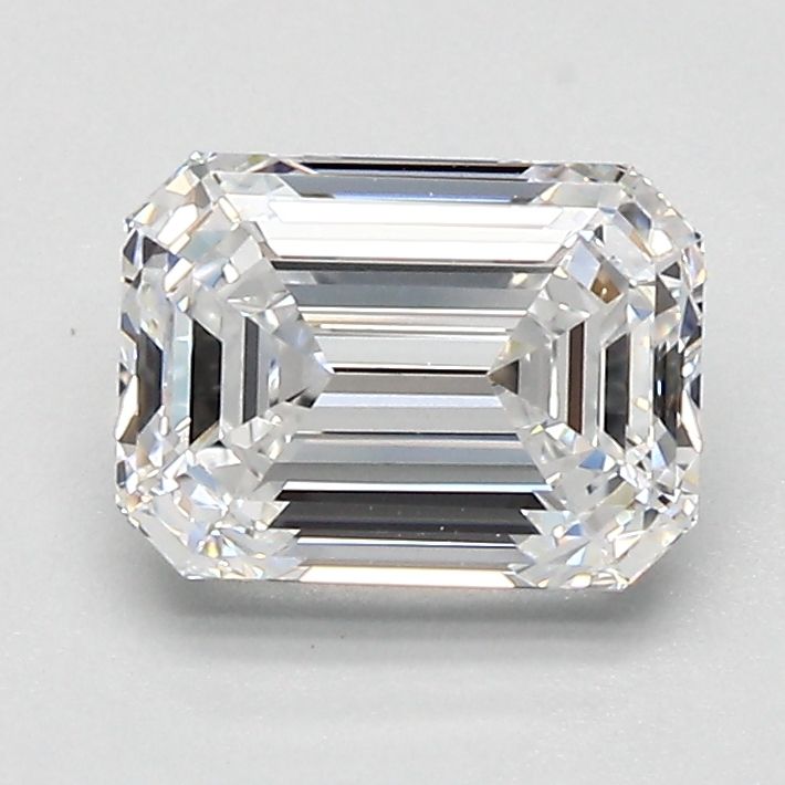 1.5 Carat Emerald Diamond D VVS1
